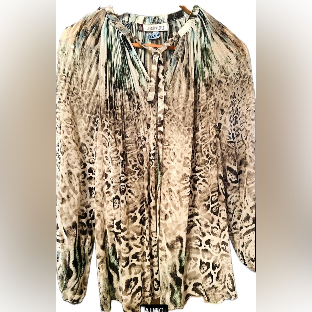 Animal Print Blouse